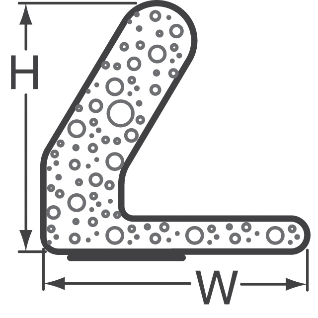 4600PAH1K01800 Laird Technologies EMI  RFI und EMI – Kontakte, Fingerstock und Dichtungen